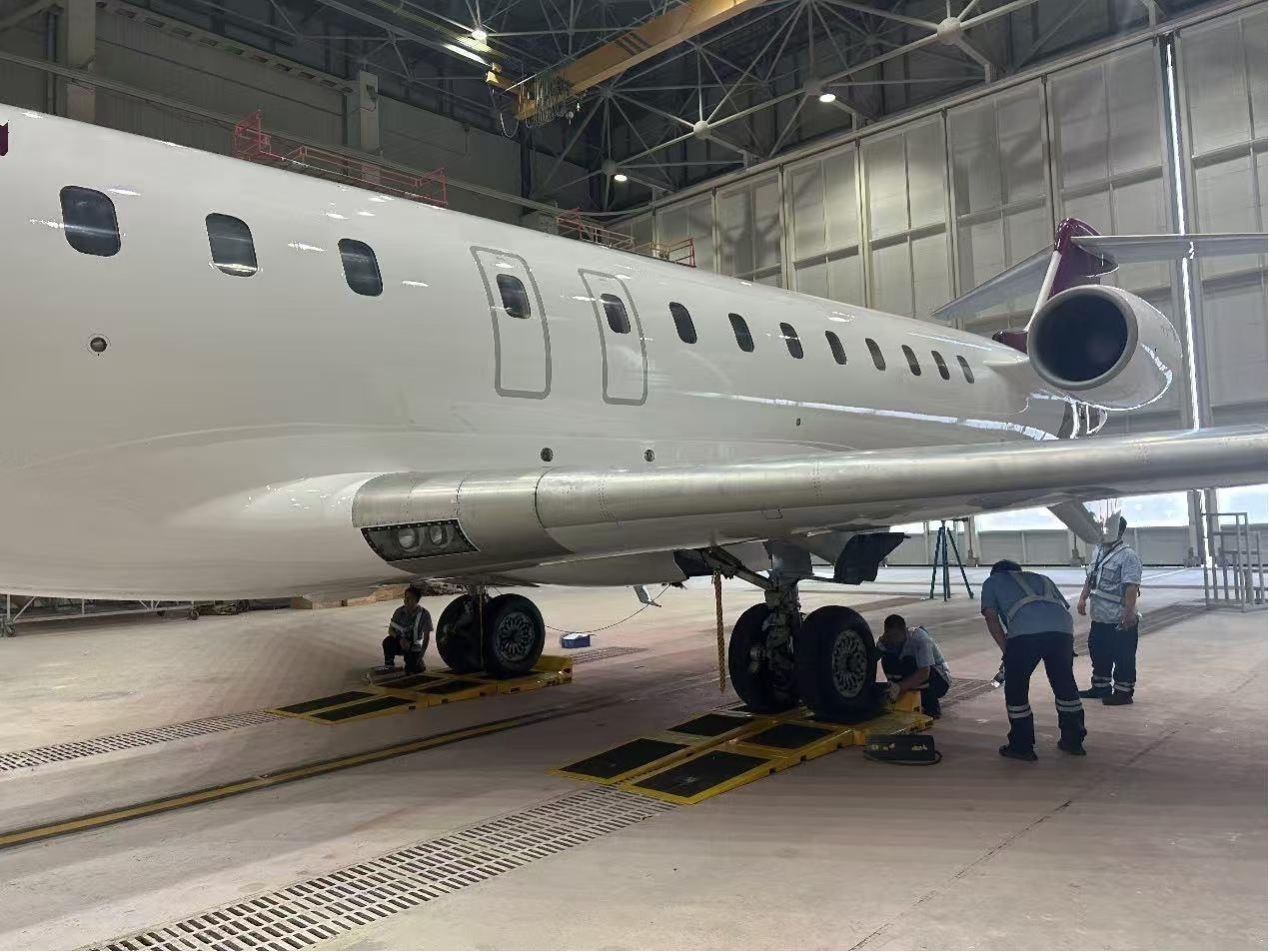 【提質增效】CRJ900平臺稱重驗證成功，解決卡脖子難題2.jpg